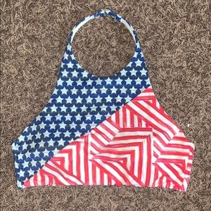 Stars & Stripes Swim Top